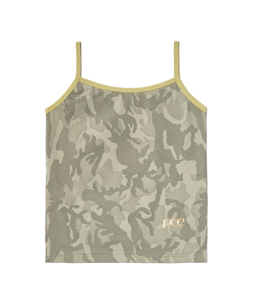PIECEMAKER（ピースメーカー）の「SAND CAMO SLEEVELESS (KHAKI)（Tシャツ/カットソー・レディース・その他・FREE）」の4枚目の写真
