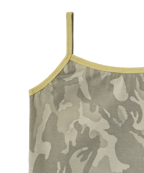 PIECEMAKER（ピースメーカー）の「SAND CAMO SLEEVELESS (KHAKI)（Tシャツ/カットソー・レディース・その他・FREE）」の6枚目の写真