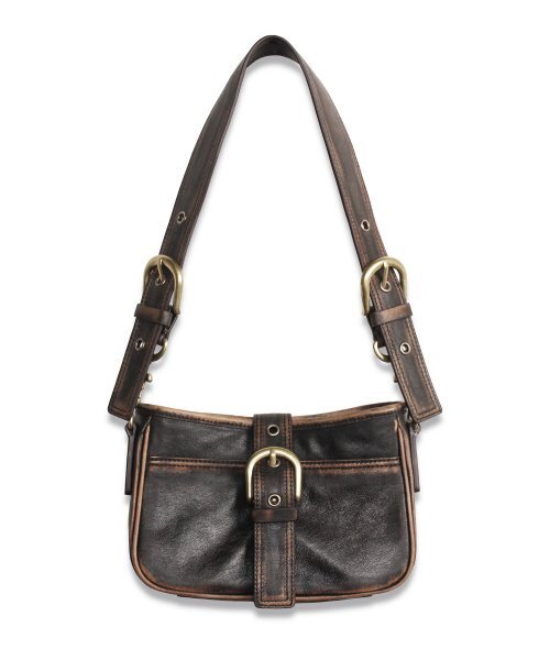 DOFFSEPT（ドフセプト）の「Lambskin Vintage Mini Hobo Bag in Brown（ショルダーバッグ・レディース・その他・FREE）」の16枚目の写真