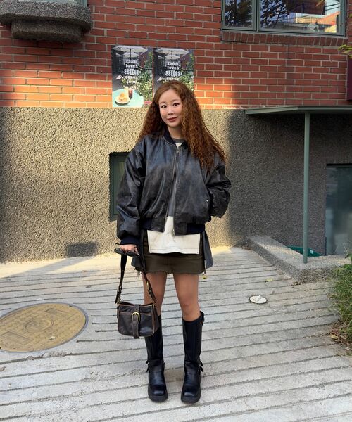 DOFFSEPT（ドフセプト）の「Lambskin Vintage Mini Hobo Bag in Brown（ショルダーバッグ・レディース・その他・FREE）」の12枚目の写真