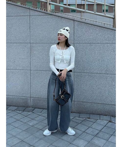 DOFFSEPT（ドフセプト）の「Lambskin Vintage Mini Hobo Bag in Brown（ショルダーバッグ・レディース・その他・FREE）」の9枚目の写真