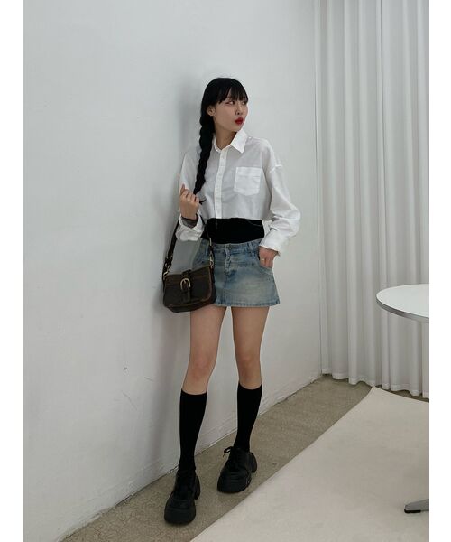 DOFFSEPT（ドフセプト）の「Lambskin Vintage Mini Hobo Bag in Brown（ショルダーバッグ・レディース・その他・FREE）」の22枚目の写真