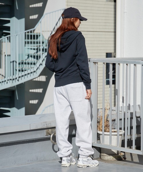 Champion(チャンピオン)の「Champion/チャンピオン ジップフーデッド スウェットシャツ トレーナー 秋 秋服 2026年秋冬(パーカー・メンズ・グレー/オートミール/ブラック/ネイビー・M/L/XL)」の18枚目の写真
