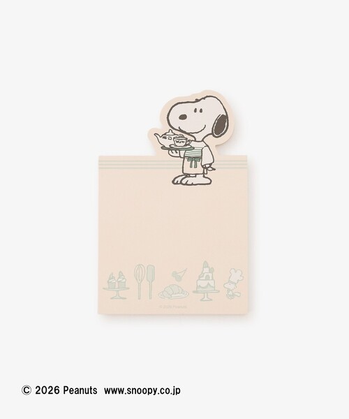 Afternoon Tea(アフタヌーンティー)の「ダイカットメモ/PEANUTS(手帳/メモ帳・レディース・マルチ・ONE SIZE)」の3枚目の写真