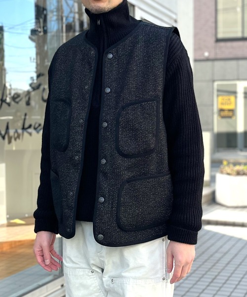 セール】【HOUSTON】ヒューストン BEACH CLOTH VEST ビーチクロス
