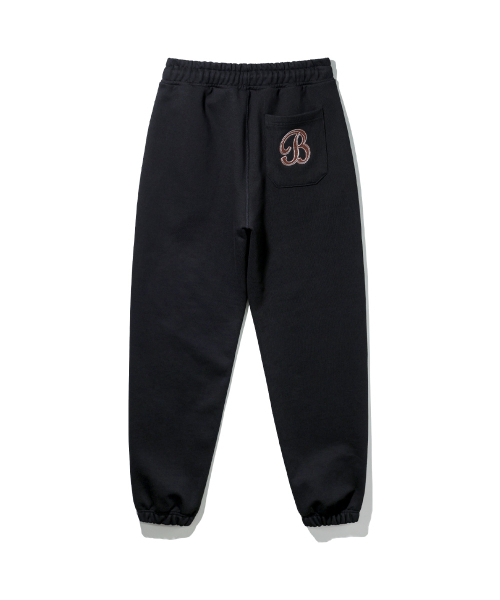 BAKKEN(バッケン)の「Bシンボル ジョガースウェットパンツ BK9989_ブラック(スウェットパンツ・メンズ・ブラック・FREE)」の2枚目の写真