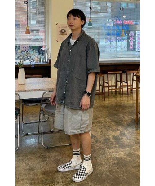CARGOBROS(カーゴブロス)の「ガーメントバミューダウォッシングショートパンツ(グレー)(その他パンツ・メンズ・その他・FREE)」の8枚目の写真