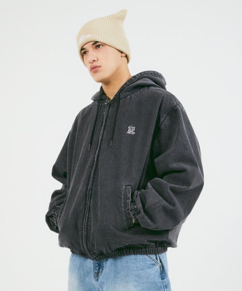 LMCの「GOTHIC DENIM HOODIE JACKET black(デニムジャケット・レディース・その他・S)」の1枚目の写真