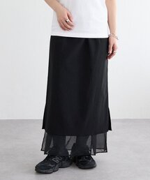 FRIPIER | FRIPIER》シアーレイヤードスカート(スカート)