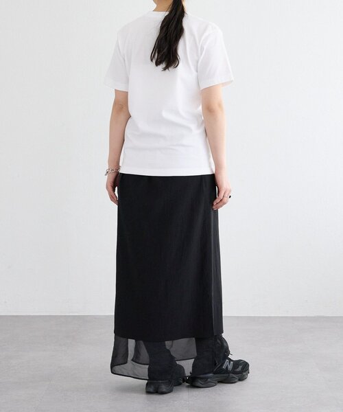 FRIPIER（フリピエ）の「FRIPIER》シアーレイヤードスカート（スカート・レディース・ブラック・FREE）」の10枚目の写真