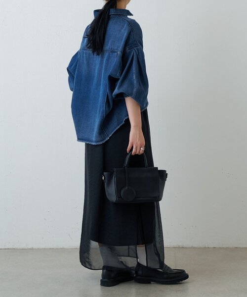 FRIPIER（フリピエ）の「FRIPIER》シアーレイヤードスカート（スカート・レディース・ブラック・FREE）」の16枚目の写真