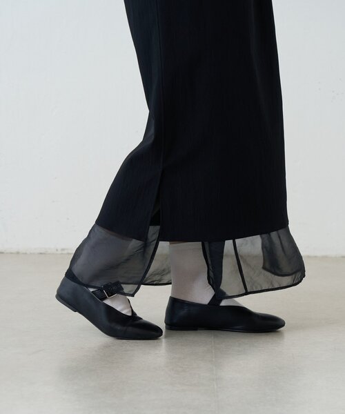 FRIPIER（フリピエ）の「FRIPIER》シアーレイヤードスカート（スカート・レディース・ブラック・FREE）」の20枚目の写真