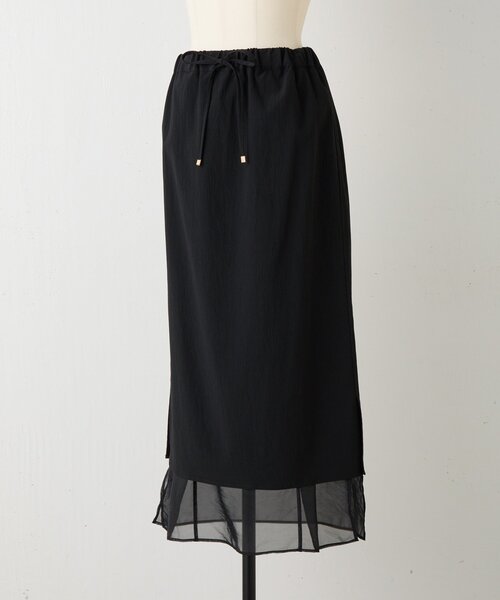 FRIPIER（フリピエ）の「FRIPIER》シアーレイヤードスカート（スカート・レディース・ブラック・FREE）」の22枚目の写真