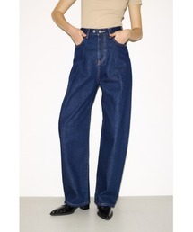 THROW by SLY | THROW J/W ADJUST CURVE DENIM PT  ジャストウエストアジャストカーブデニムパンツ 冬服 春服(デニムパンツ)