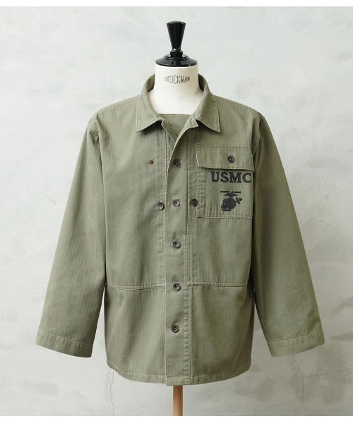 WAIPER.inc 米軍 1940's U.S.M.C. P-44 HBT ユーティリティジャケット