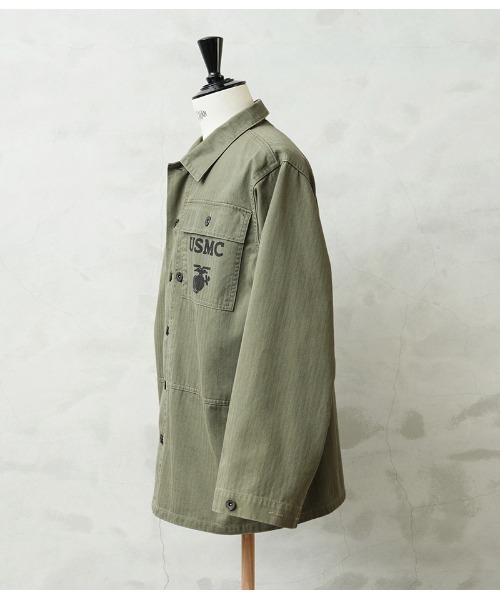 WAIPER.inc 米軍 1940's U.S.M.C. P-44 HBT ユーティリティジャケット