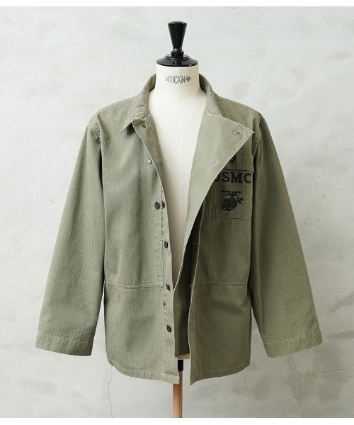 WAIPER.inc 米軍 1940's U.S.M.C. P-44 HBT ユーティリティジャケット