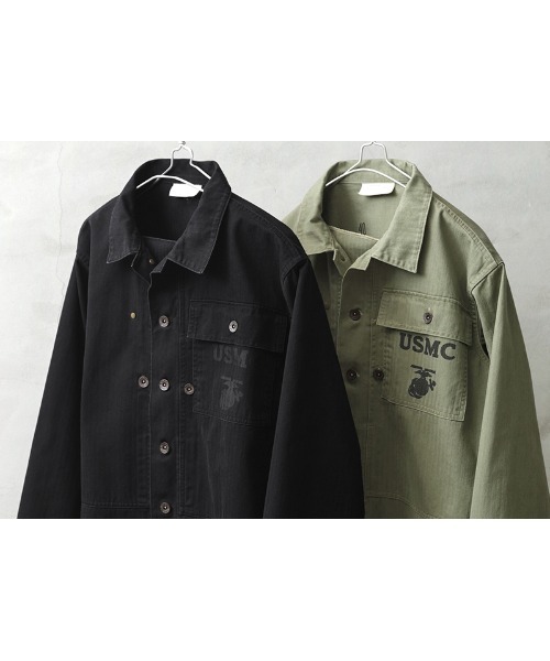 WAIPER.inc 米軍 1940's U.S.M.C. P-44 HBT ユーティリティジャケット