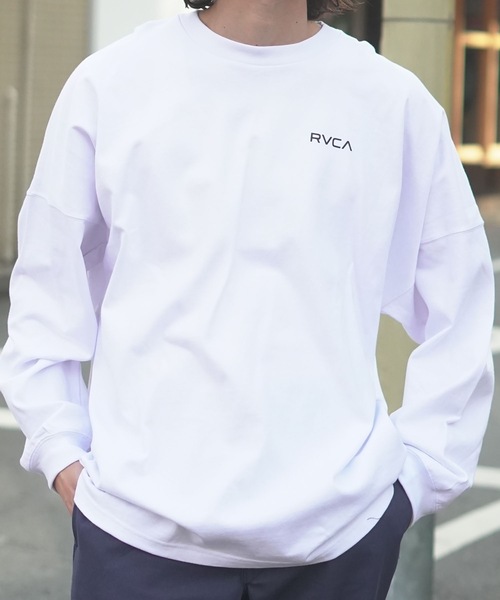 RVCA(ルーカ)の「RVCA メンズ THRU VIEW LT ロンT 【2026年春夏モデル】(Tシャツ/カットソー・メンズ・ホワイト/ブラック/ブラック系その他/グリーン系その他・SMALL/MEDIUM/LARGE/X-LARGE)」の18枚目の写真