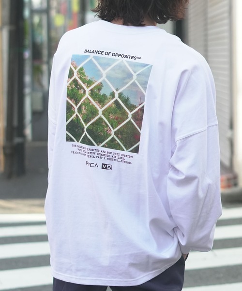 RVCA(ルーカ)の「RVCA メンズ THRU VIEW LT ロンT 【2026年春夏モデル】(Tシャツ/カットソー・メンズ・ホワイト/ブラック/ブラック系その他/グリーン系その他・SMALL/MEDIUM/LARGE/X-LARGE)」の17枚目の写真