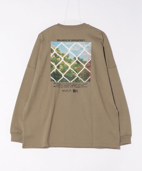 RVCA(ルーカ)の「RVCA メンズ THRU VIEW LT ロンT 【2026年春夏モデル】(Tシャツ/カットソー・メンズ・ホワイト/ブラック/ブラック系その他/グリーン系その他・SMALL/MEDIUM/LARGE/X-LARGE)」の16枚目の写真