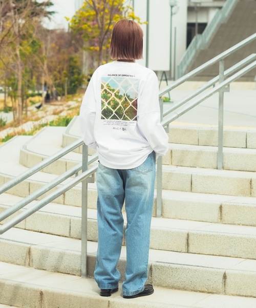 RVCA(ルーカ)の「RVCA メンズ THRU VIEW LT ロンT 【2026年春夏モデル】(Tシャツ/カットソー・メンズ・ホワイト/ブラック/ブラック系その他/グリーン系その他・SMALL/MEDIUM/LARGE/X-LARGE)」の22枚目の写真