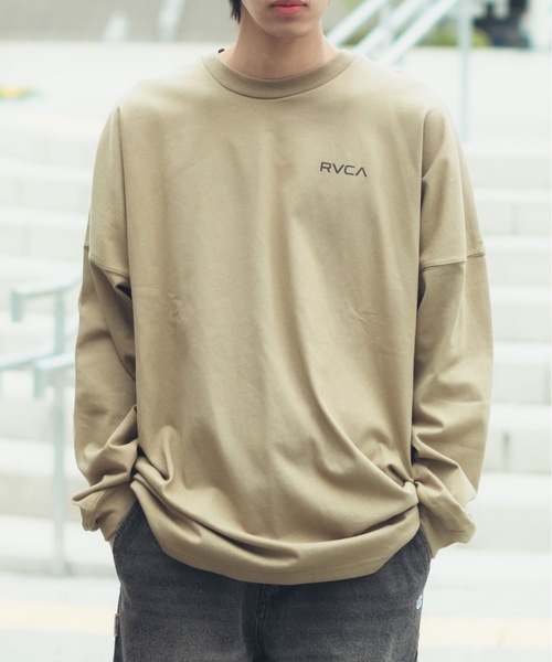 RVCA(ルーカ)の「RVCA メンズ THRU VIEW LT ロンT 【2026年春夏モデル】(Tシャツ/カットソー・メンズ・ホワイト/ブラック/ブラック系その他/グリーン系その他・SMALL/MEDIUM/LARGE/X-LARGE)」の13枚目の写真