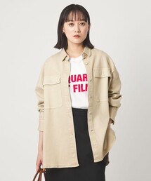 Healthy denim | 【別注】<Healthy DENIM>Almond ミドル デニム シャツ(シャツ/ブラウス)