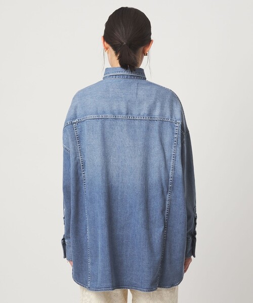 別注】＜Healthy DENIM＞Almond ミドル デニム シャツ（シャツ