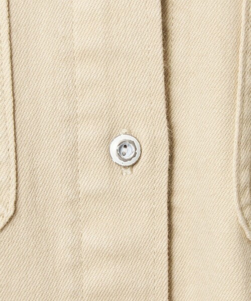【別注】＜Healthy DENIM＞Almond ミドル デニム シャツ