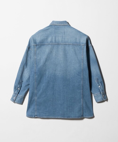【別注】＜Healthy DENIM＞Almond ミドル デニム シャツ