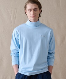 スムース タートルネック 長袖Tシャツ