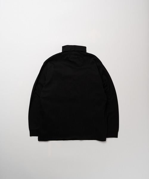 Eddie Bauer（エディーバウアー）の「スムース タートルネック 長袖Tシャツ（Tシャツ/カットソー・メンズ・杢グレー/ブラック/ライトブルー/ホワイト/ピンク/ネイビー・XXL/S/M/L/XL）」の8枚目の写真