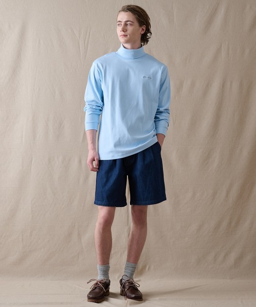 Eddie Bauer（エディーバウアー）の「スムース タートルネック 長袖Tシャツ（Tシャツ/カットソー・メンズ・杢グレー/ブラック/ライトブルー/ホワイト/ピンク/ネイビー・XXL/S/M/L/XL）」の22枚目の写真