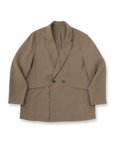 tk.TAKEO KIKUCHI（ティーケータケオキクチ）の「【上下2点セット ジャケット＆パンツ】ダブルセットアップ（セットアップ・メンズ・ブラウン系その他/ダークグリーン/ブラック・03/02/01）」の6枚目の写真