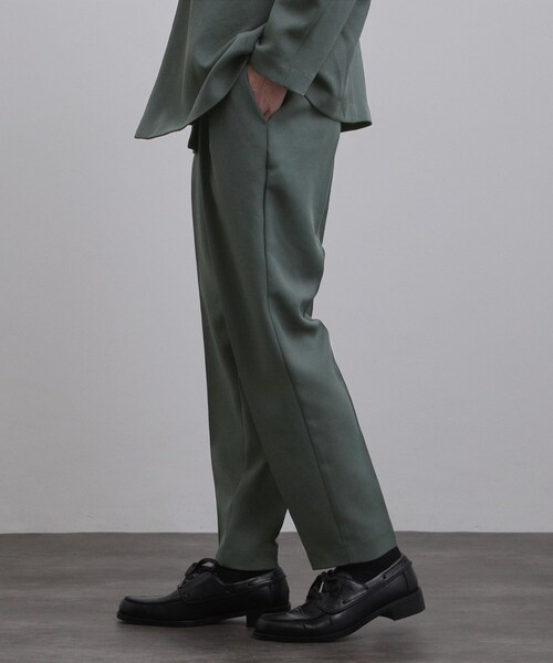 tk.TAKEO KIKUCHI（ティーケータケオキクチ）の「【上下2点セット ジャケット＆パンツ】ダブルセットアップ（セットアップ・メンズ・ブラウン系その他/ダークグリーン/ブラック・03/02/01）」の19枚目の写真