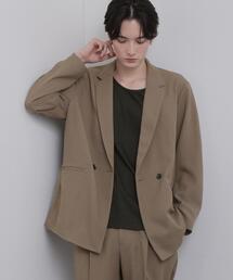 tk.TAKEO KIKUCHI（ティーケータケオキクチ）の「【上下2点セット ジャケット＆パンツ】ダブルセットアップ（セットアップ）」