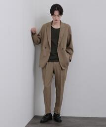 tk.TAKEO KIKUCHI（ティーケータケオキクチ）の「【セットアップ2点セット】オーバーサイズダブルセットアップ/ONOFF兼用/イージーケア/マシーンウォッシャブル（セットアップ）」