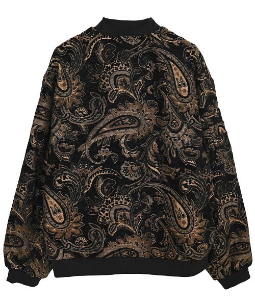 CavariA（キャバリア）の「『CavariA/キャバリア』ゴブランMA-1 JKT（MA-1・メンズ・ベージュ/ブラック・L/M）」の12枚目の写真