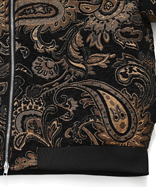 CavariA（キャバリア）の「『CavariA/キャバリア』ゴブランMA-1 JKT（MA-1・メンズ・ベージュ/ブラック・L/M）」の20枚目の写真