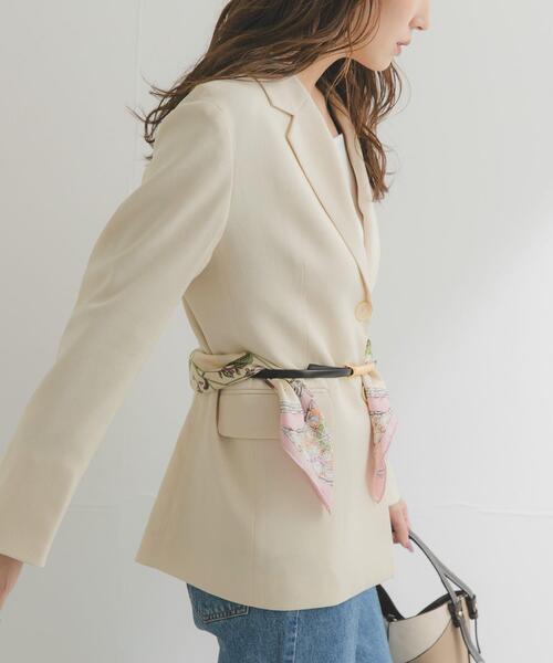 URBAN RESEARCH ROSSO WOMEN(アーバンリサーチ ロッソ)の「manipuri 65ハーバルガーデン(バンダナ/スカーフ・レディース・ピンク・-)」の12枚目の写真