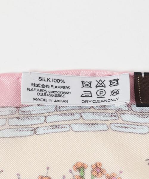 URBAN RESEARCH ROSSO WOMEN(アーバンリサーチ ロッソ)の「manipuri 65ハーバルガーデン(バンダナ/スカーフ・レディース・ピンク・-)」の2枚目の写真
