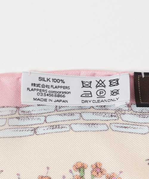 URBAN RESEARCH ROSSO WOMEN(アーバンリサーチ ロッソ)の「manipuri 65ハーバルガーデン(バンダナ/スカーフ・レディース・ピンク・-)」の9枚目の写真