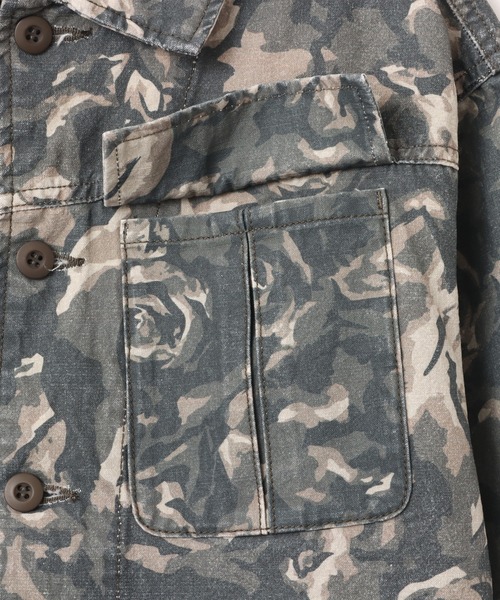 atmos pink(アトモスピンク)の「atmos pink Rose Camouflage Jacket / アトモスピンク ローズ カモフラージュ ジャケット(その他アウター・レディース・ピンク/カーキ・FREE)」の13枚目の写真