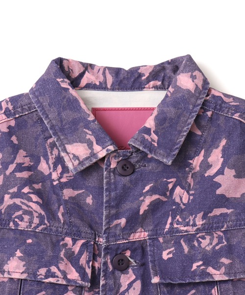 atmos pink(アトモスピンク)の「atmos pink Rose Camouflage Jacket / アトモスピンク ローズ カモフラージュ ジャケット(その他アウター・レディース・ピンク/カーキ・FREE)」の5枚目の写真