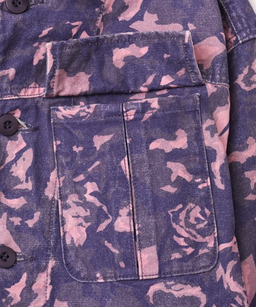atmos pink(アトモスピンク)の「atmos pink Rose Camouflage Jacket / アトモスピンク ローズ カモフラージュ ジャケット(その他アウター・レディース・ピンク/カーキ・FREE)」の6枚目の写真