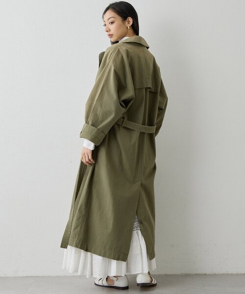 Whim Gazette(ウィムガゼット)の「ミリタリーコート(その他アウター・レディース・カーキ・FREE)」の18枚目の写真