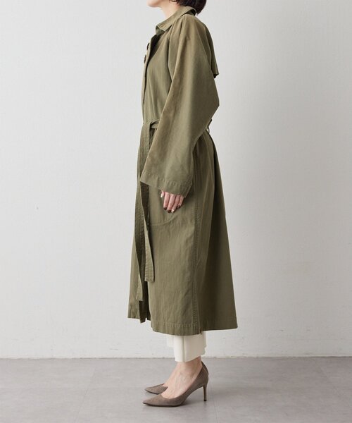 Whim Gazette(ウィムガゼット)の「ミリタリーコート(その他アウター・レディース・カーキ・FREE)」の17枚目の写真