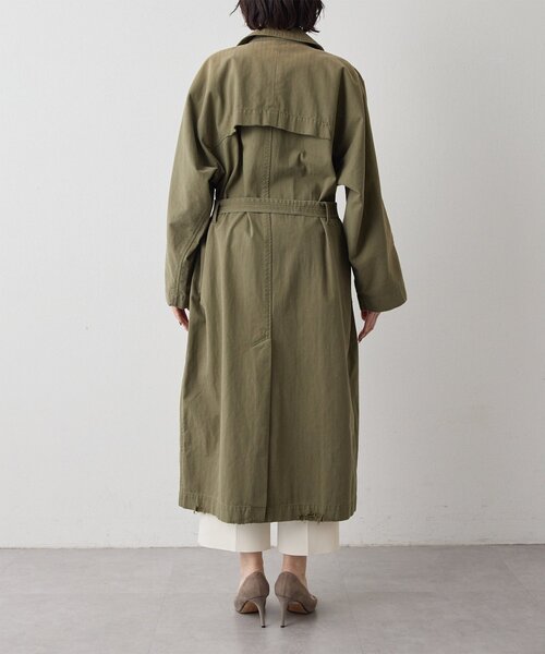 Whim Gazette(ウィムガゼット)の「ミリタリーコート(その他アウター・レディース・カーキ・FREE)」の10枚目の写真