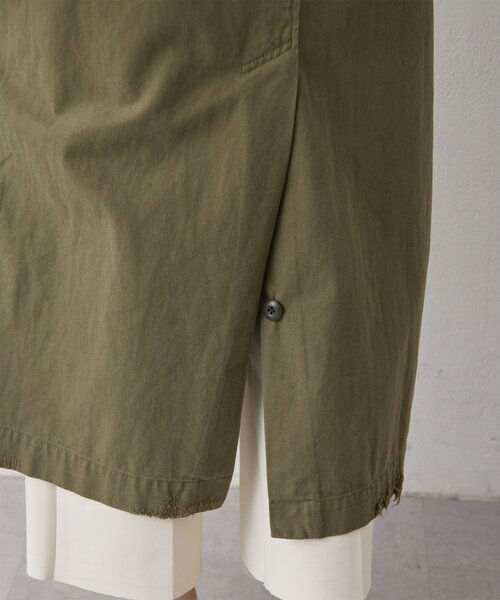 Whim Gazette(ウィムガゼット)の「ミリタリーコート(その他アウター・レディース・カーキ・FREE)」の11枚目の写真